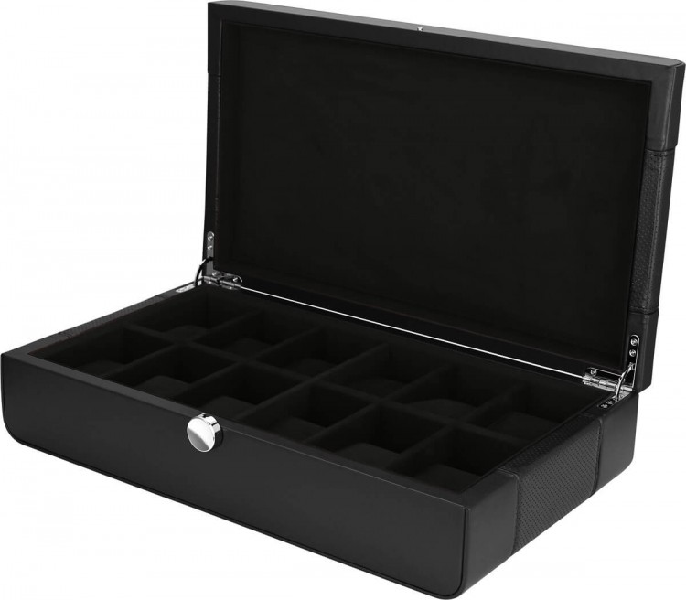 Benson Black Series 12 LWB.12 Black. Футляр для хранения 12-ти часов.