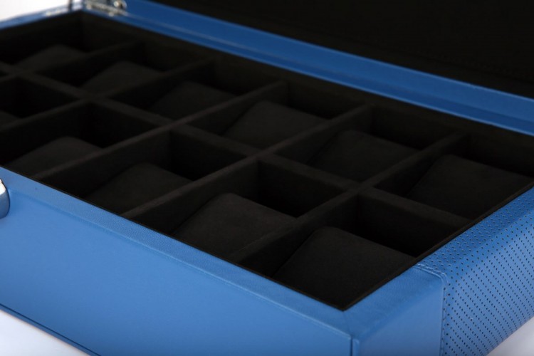 Benson Black Series 12 LWB.12 Blue. Футляр для хранения 12-ти часов.