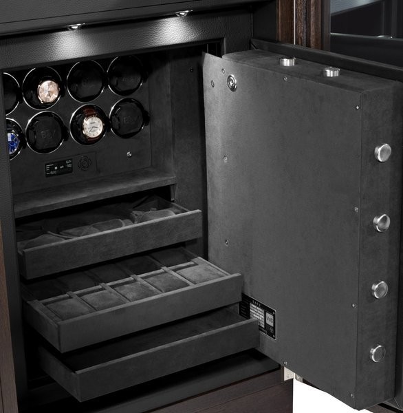 Сейф Buben-Zorweg Collector Safe INBUILT. Для подзавода часов или хранения оружия. Зеркальная дверь.