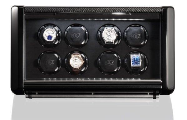 Buben-Zorweg  SPIRIT 8 Carbon, Makassar или Croco. Производство Германия. Бокс для подзавода 8-ми часов.
