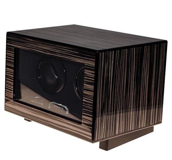 Avante DUKE Ebony Wood. Шкатулка для автоподзавода 2-х часов. Электронный замок.