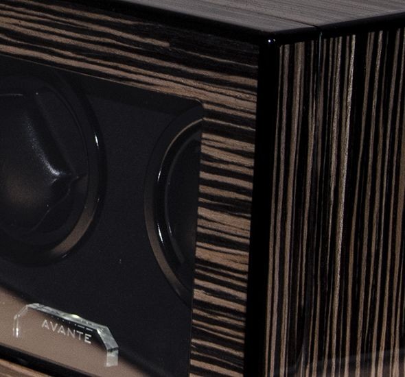 Avante DUKE Ebony Wood. Шкатулка для автоподзавода 2-х часов. Электронный замок.