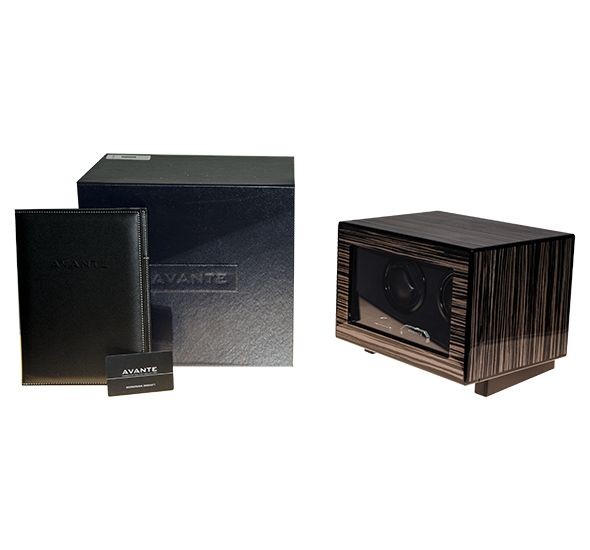 Avante DUKE Ebony Wood. Шкатулка для автоподзавода 2-х часов. Электронный замок.