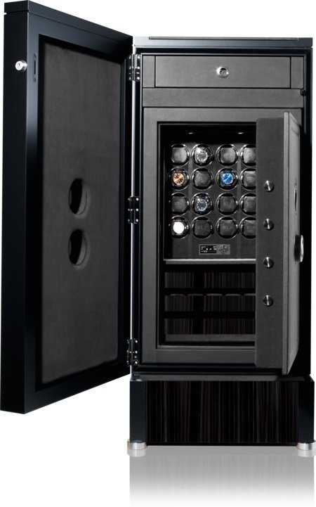 Buben-Zorweg Collector Safe. Включает в себя сейф и систему подзавода часов. 