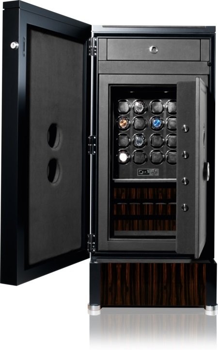 Buben-Zorweg Collector Safe. Включает в себя сейф и систему подзавода часов. 