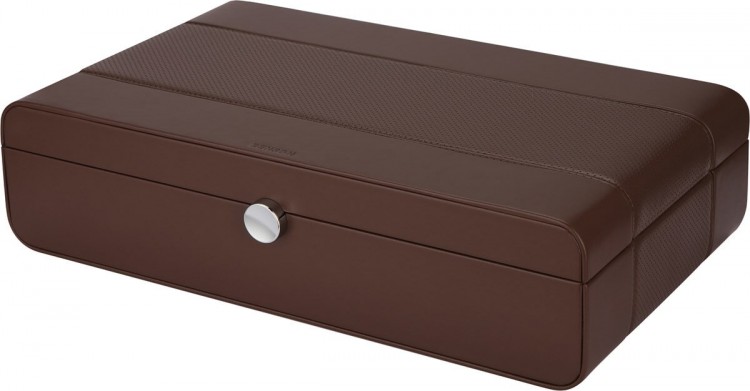 Benson Black Series 12 LWB.12 Dark Brown. Футляр для хранения 12-ти часов.