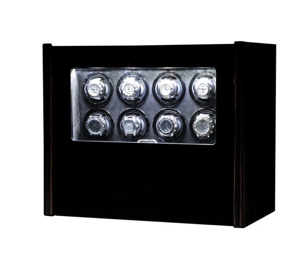 Avante VIRTUOSO carbon. Шкатулка для автоподзавода 8-ми часов. Электронный замок. Автоматический лифт.