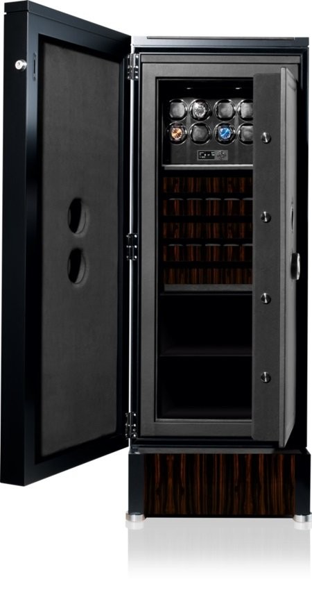 Buben-Zorweg COLLECTOR SAFE XL. Включает в себя сейф и систему подзавода часов. 