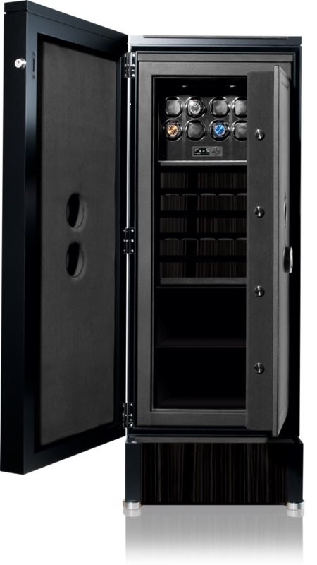 Buben-Zorweg COLLECTOR SAFE XL. Включает в себя сейф и систему подзавода часов. 
