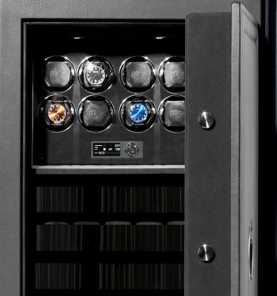 Buben-Zorweg COLLECTOR SAFE XL. Включает в себя сейф и систему подзавода часов. 