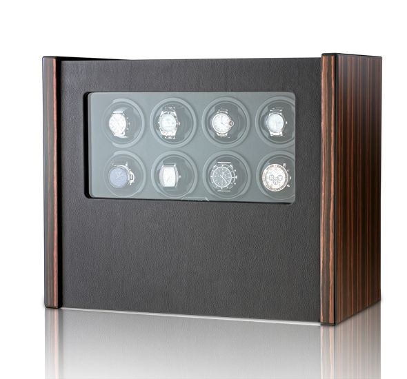 Avante VIRTUOSO makassar. Шкатулка для автоподзавода 8-ми часов. Электронный замок. Автоматический лифт.
