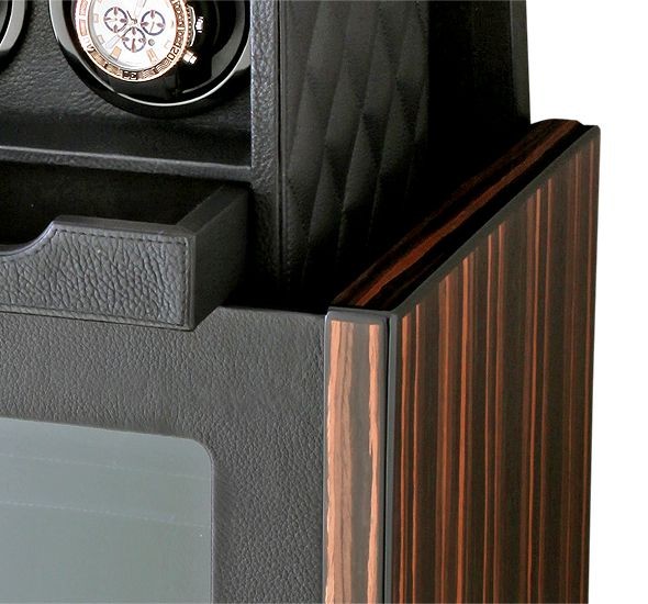 Avante VIRTUOSO makassar. Шкатулка для автоподзавода 8-ми часов. Электронный замок. Автоматический лифт.