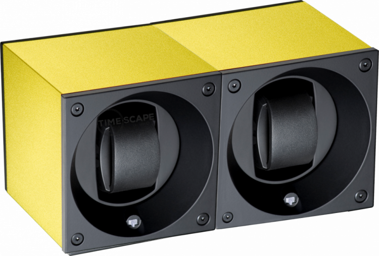 Masterbox collection. Masterbox aluminium. Бокс для 2-х часов с автоподзаводом. Swiss Kubik, Швейцария.