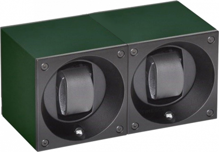 Masterbox collection. Masterbox aluminium. Бокс для 2-х часов с автоподзаводом. Swiss Kubik, Швейцария.