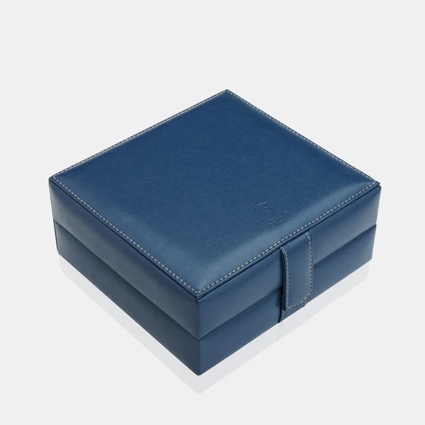 MODALO Gallante 6 - BLUE. Шкатулка для хранения 6-ти часов.