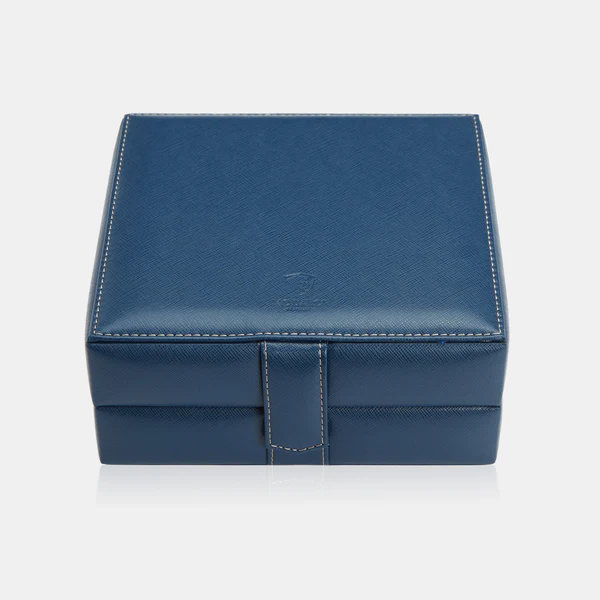MODALO Gallante 6 - BLUE. Шкатулка для хранения 6-ти часов.