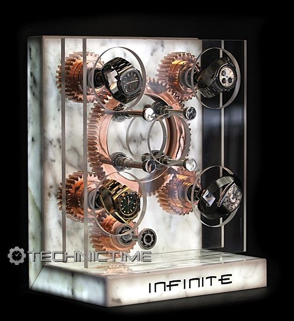 Модель CARRARA. Тайммувер, система для автоподзавода 4-х часов. Производство INFINITE (Италия).  