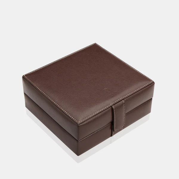 MODALO Gallante 6 - BROWN. Шкатулка для хранения 6-ти часов.