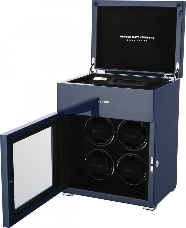 Benson Black Series 4.16.BL Limited Edition. Бокс для подзавода 4-х часов и хранения 3-х часов.