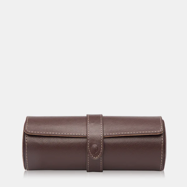 MODALO Dyon 3 - Brown. Футляр для хранения 3-х часов.