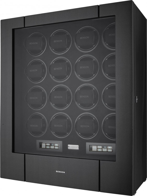 Benson Black Series Pro 16.19.CF. Бокс для подзавода 16-ти часов и хранения 12-ти часов.