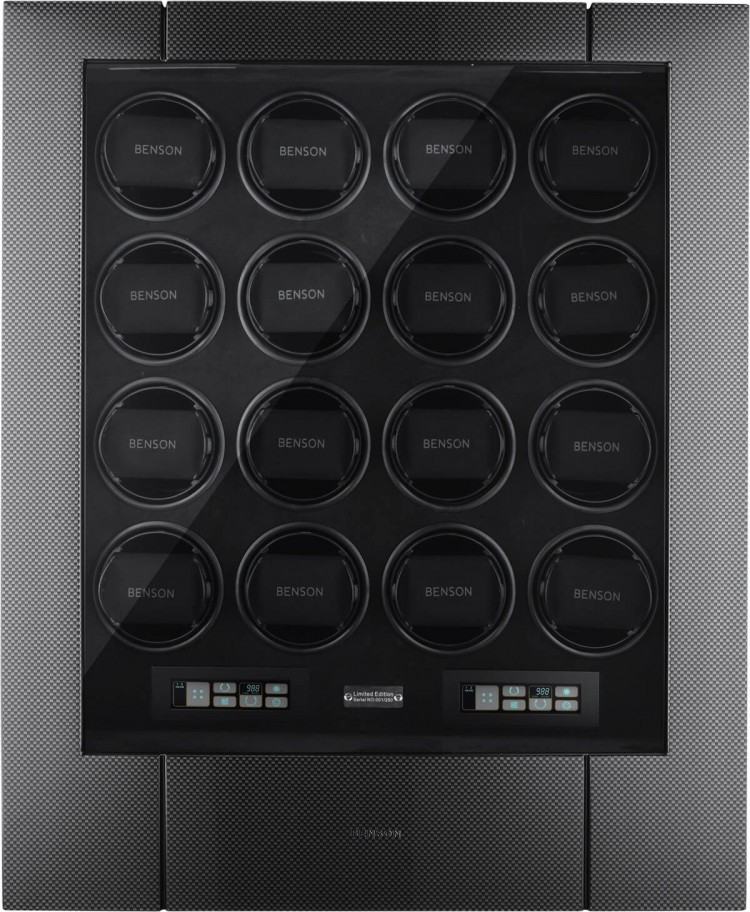 Benson Black Series Pro 16.19.CF. Бокс для подзавода 16-ти часов и хранения 12-ти часов.