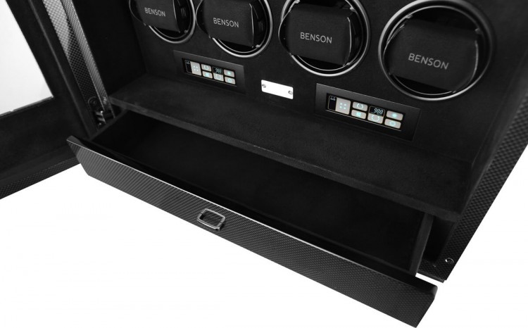 Benson Black Series Pro 16.19.CF. Бокс для подзавода 16-ти часов и хранения 12-ти часов.