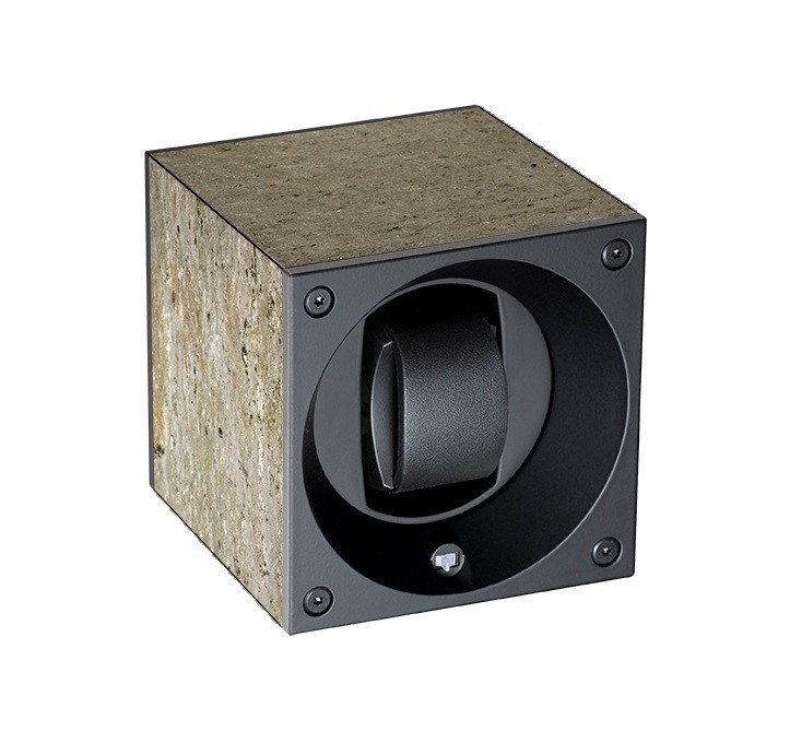 Masterbox collection. Masterbox stone. Бокс для 1-х часов с автоподзаводом. Swiss Kubik, Швейцария.