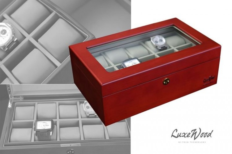 Шкатулка для хранения 10 часов Luxewood арт. LW801-10-2