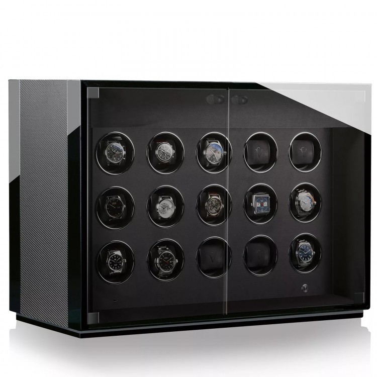 Chronovision Ambiance XV. Карбон, лак. Бокс для подзавода 15-ти часов.