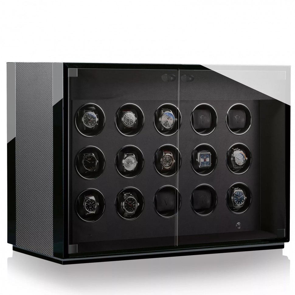 Chronovision Ambiance XV. Карбон, лак. Бокс для подзавода 15-ти часов.