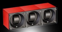 Masterbox collection. Masterbox aluminium. Бокс для 3-х часов с автоподзаводом. Swiss Kubik, Швейцария.