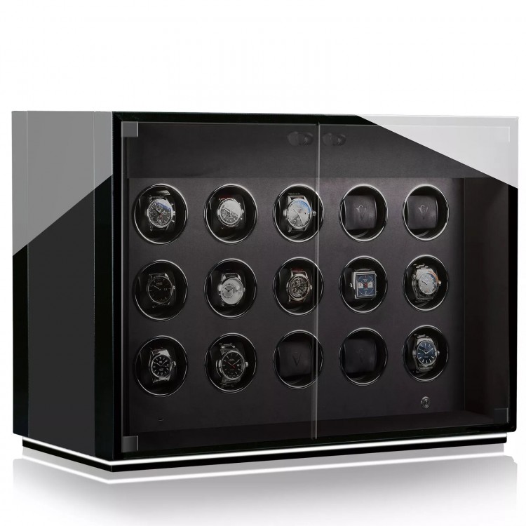 Chronovision Ambiance XV Guard. Черный лак. Бокс для подзавода 15-ти часов.