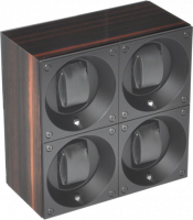 Masterbox collection. Wooden Masterbox Quattro. Бокс для 4-х часов с автоподзаводом. Swiss Kubik, Швейцария