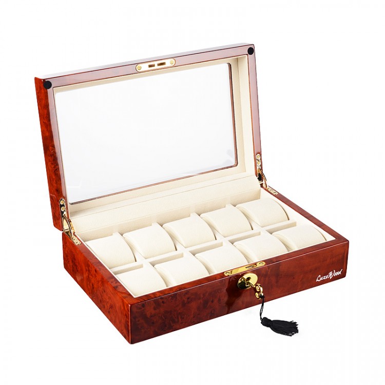 Шкатулка для хранения 10 часов Luxewood арт. LW804-10-3