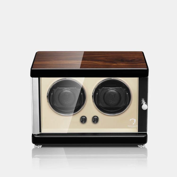 MODALO Ambiente 2 MV4. WALNUT Шкатулка для подзавода 2-х часов. 