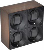 Masterbox collection. Wooden Masterbox Quattro. Бокс для 4-х часов с автоподзаводом. Swiss Kubik, Швейцария