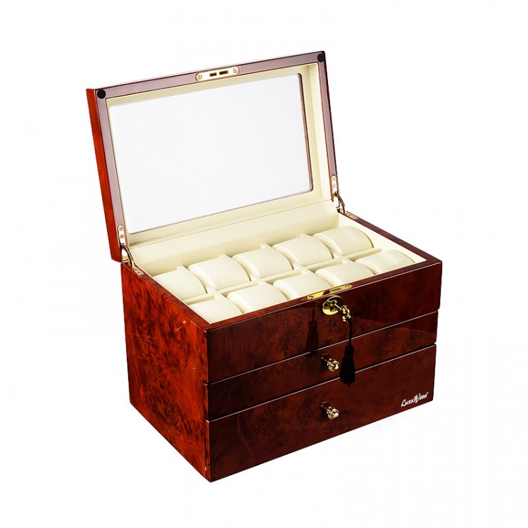 Шкатулка для хранения 25 часов Luxewood арт. LW804-25-3