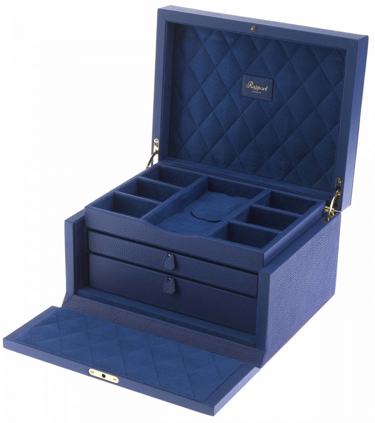Арт. J135. Шкатулка для 11-ти часов и ювелирных изделий. JEWELLERY BOX. Rapport London (Англия). 
