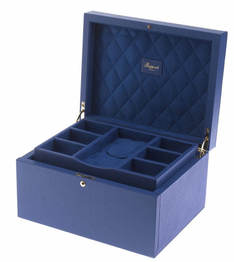Арт. J135. Шкатулка для 11-ти часов и ювелирных изделий. JEWELLERY BOX. Rapport London (Англия). 