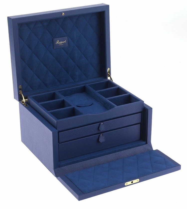 Арт. J135. Шкатулка для 11-ти часов и ювелирных изделий. JEWELLERY BOX. Rapport London (Англия). 