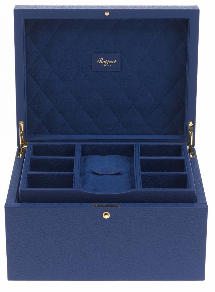 Арт. J135. Шкатулка для 11-ти часов и ювелирных изделий. JEWELLERY BOX. Rapport London (Англия). 
