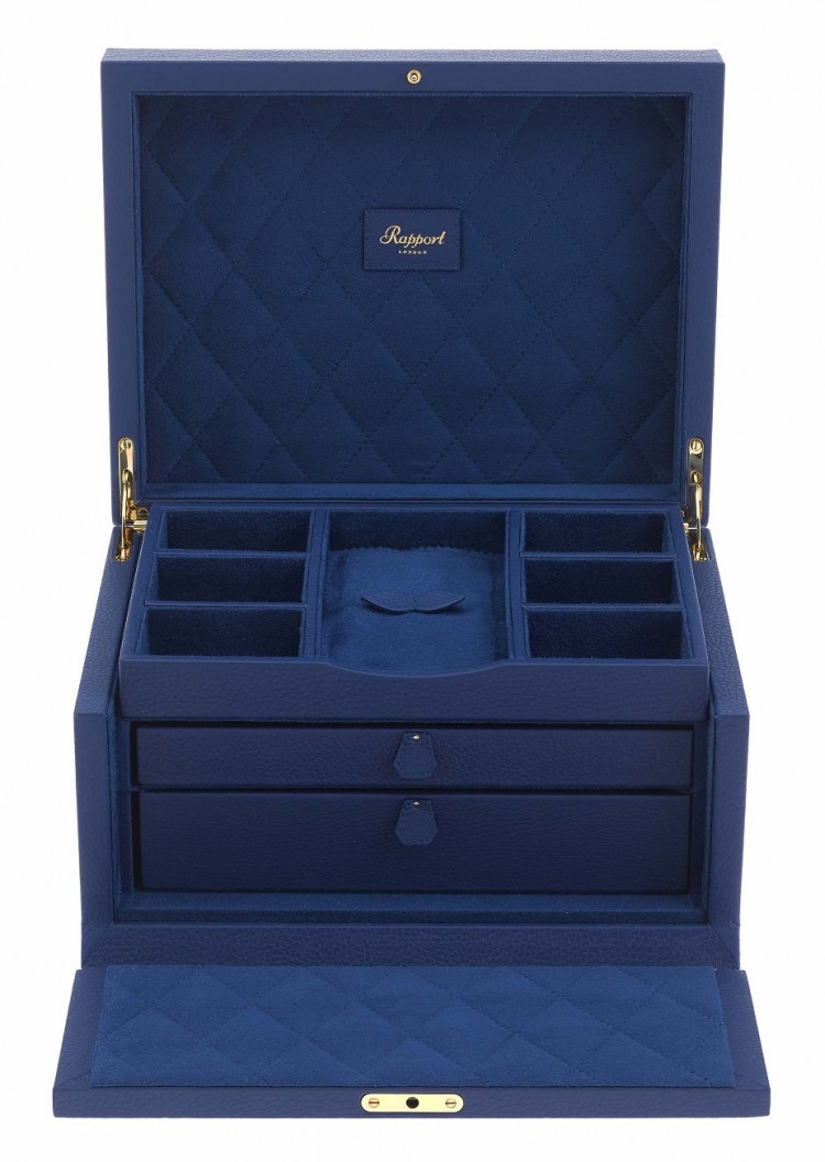 Арт. J135. Шкатулка для 11-ти часов и ювелирных изделий. JEWELLERY BOX. Rapport London (Англия). 