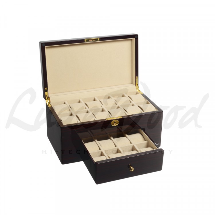 Шкатулка для хранения 20 часов Luxewood арт. LW809-20-5