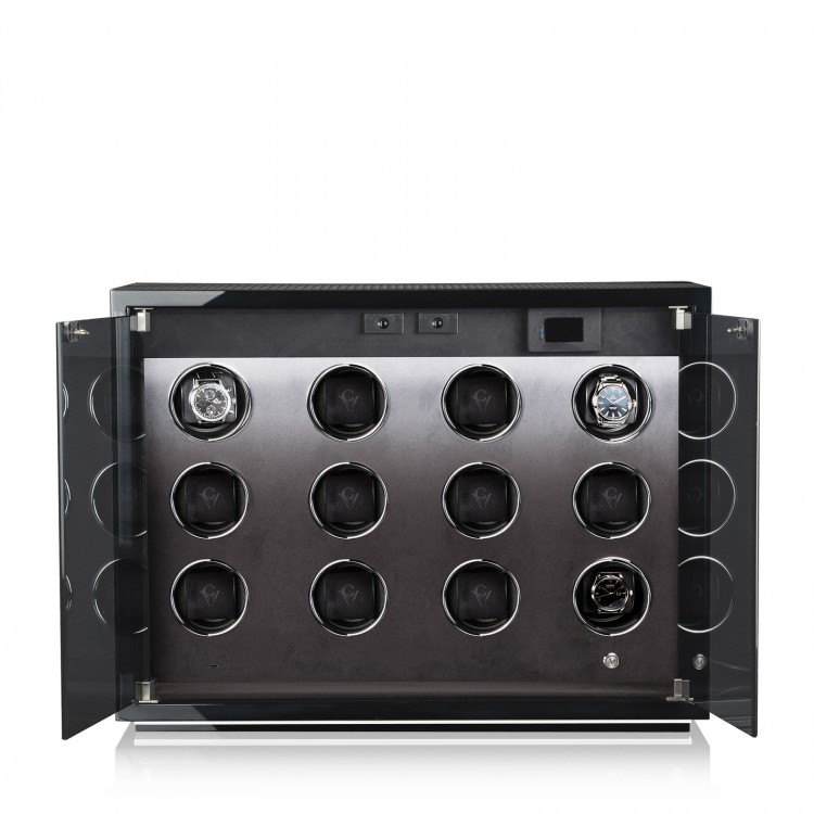 Chronovision Ambiance Xll Guard. Карбон, лак. Бокс для подзавода 12-ти часов.