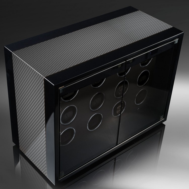 Chronovision Ambiance Xll Guard. Карбон, лак. Бокс для подзавода 12-ти часов.