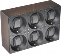 Masterbox collection. Wooden Masterbox. Бокс для 6-ти часов с автоподзаводом. Swiss Kubik, Швейцария