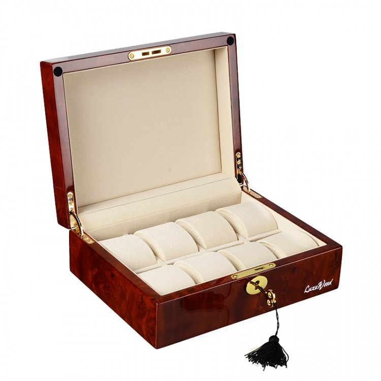 Шкатулка для хранения 8 часов Luxewood арт. LW803-8-3
