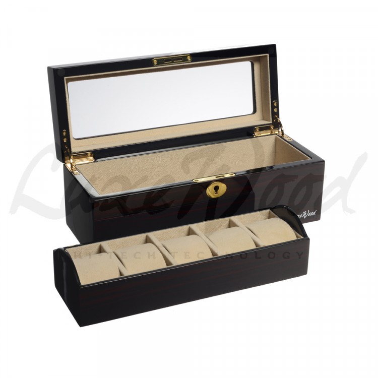 Шкатулка для хранения 5 часов Luxewood арт. LW801-5-5