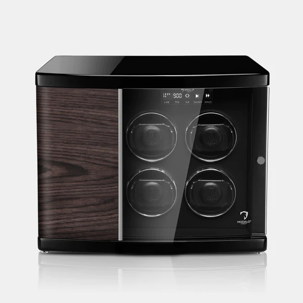MODALO Timeless 6 Macassar. Шкатулка для подзавода 6-ти часов.